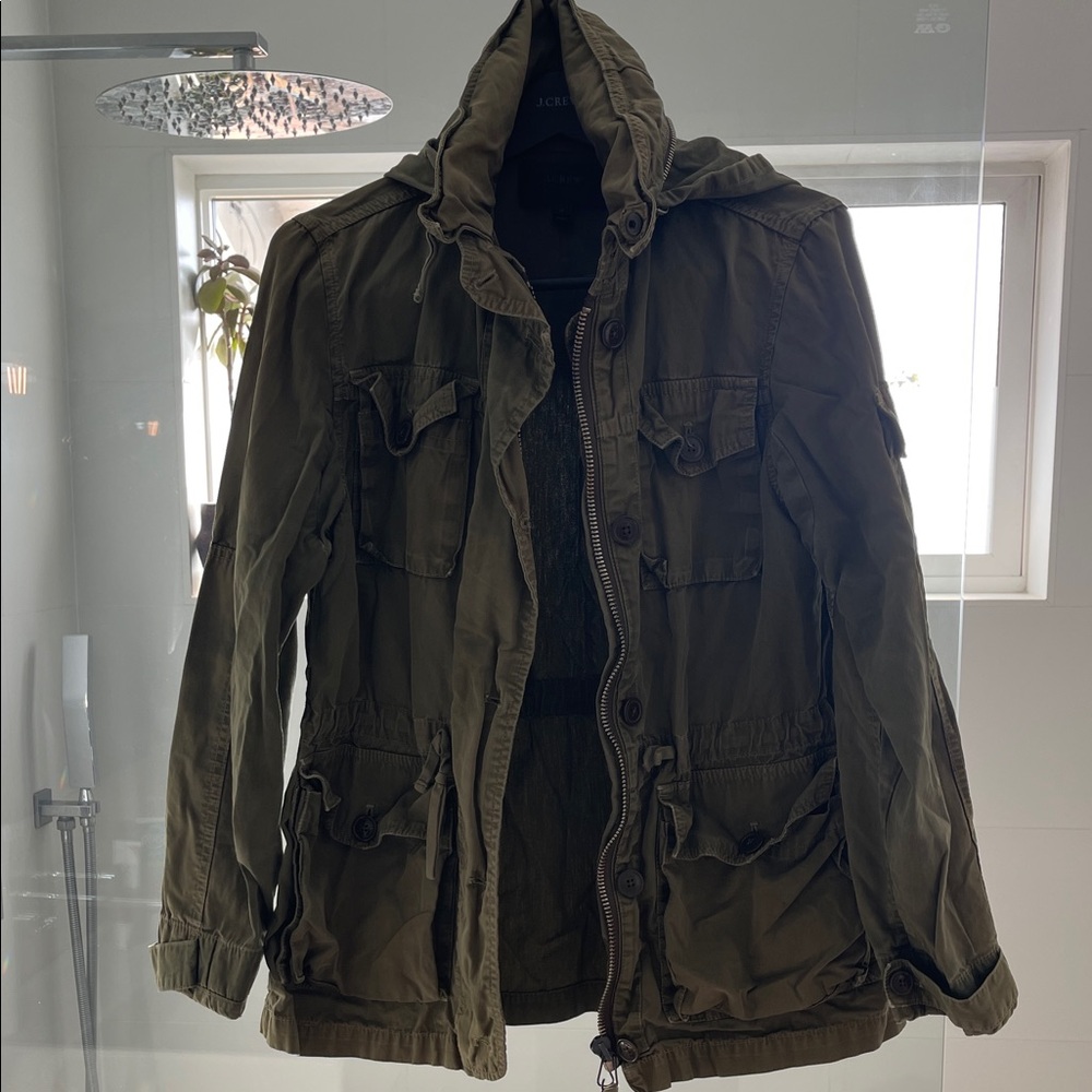 J. Crew Khaki Military Field Jacket